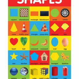 Wonder House Books Shapes Posters - English image 1