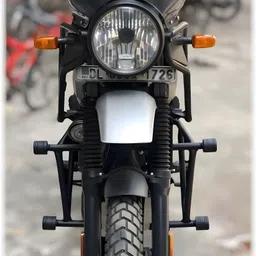 aatru auto HEAVY QUALITY ENGINE GUARD FOR RE-HIMA.LAYAN 650 Bike Crash Guard image 2