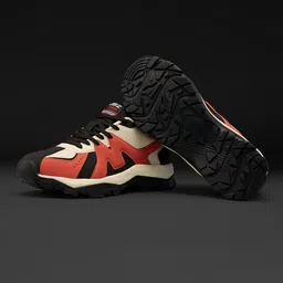 The Souled Store Men Colourblocked PU Sneakers-picture-18