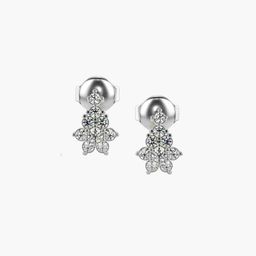 VALANOVA 18K White Gold 0.30 Ct Lab Grown Diamond Earrings-picture-36