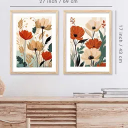 WALLLANE Brown Wood Wall Art image 5