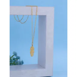 SZN Set Of 2 Stainless Steel Star Shaped Minimal Pendants With Chains image 5