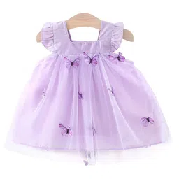 StyleCast x Revolte Choker Neck Applique Net A-Line Mini Dress-picture-0