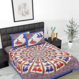 E Elma Unisex Blue Bedsheets-picture-38