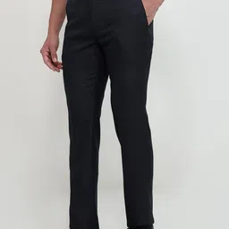 Park Avenue Men Smart Slim Fit Trousers image 5