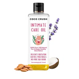 Coco Crush Natural Intimate Care Oil Prevents Irritation Soothes & Eliminates Odor -100ml image 1