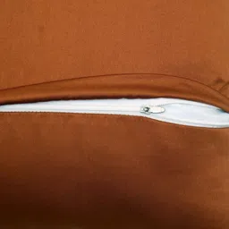 RD TREND Copper-Toned Pack Of 5 Satin Square Cushion Covers image 4