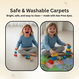 Athom Living Kids Peppa Pig Printed Anti-Skid Nylon Carpet image 2