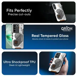 QRIOH Abstract Printed Vivo Y31 5G Back Case Mobile Accessories image 4
