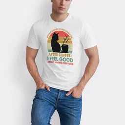 Seekbuylove Men Bio Finish Graphic Printed Pure Cotton T-shirt image 3