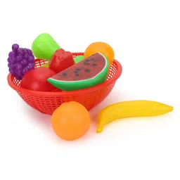 Ratnas Fresh Fruit Basket Red - 12 Pieces image 2