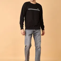 V-Mart Men Low Distress Light Fade Stretchable Jeans image 5