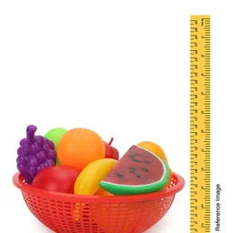 Ratnas Fresh Fruit Basket Red - 12 Pieces image 3