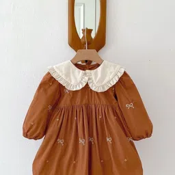 LULU & SKY Puff Sleeve Fit & Flare Dress-picture-26