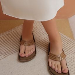 Shezone Women Open Toe T-Strap Flats-picture-43