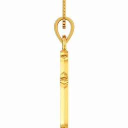 Joyalukkas 22Kt Gold Sharp Edged Holy Cross Pendant - 2.226 g image 3