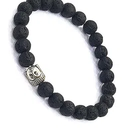 Divine souvenirs Unisex Artificial Beaded Elasticated Bracelet image 1