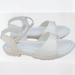 NEW LATEST Girls Open Toe Leather Flats-image-44