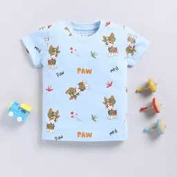 YK X Minute Mirth Infant Boys Paw Patrol Printed Pure Cotton T-shirt-picture-39