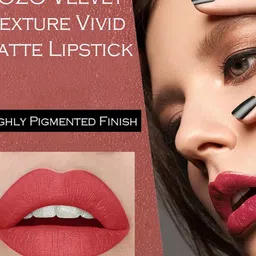 VOZO Set Of 4 Stay-All-Day Matte Liquid Lipsticks - 4 ml Each -101-103-105-204 image 4