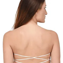 INDIROCKS Floral Bandeau Bra Full Coverage image 5