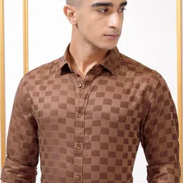 HIGHLANDER Men Opaque Casual Shirt-image-62