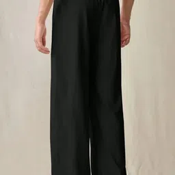 Next One Men Smart Loose Fit Easy Wash Pleated Trousers image 3