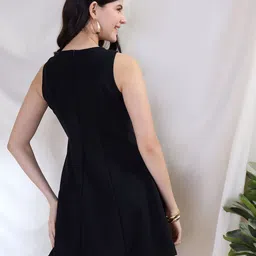 DRAPE AND DAZZLE Fit & Flare Dress image 4