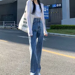 bebe Women Straight Fit High-Rise Jeans-image-28