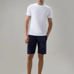 Park Avenue Men Graphic Printed Mid-Rise Cotton Shorts image 2