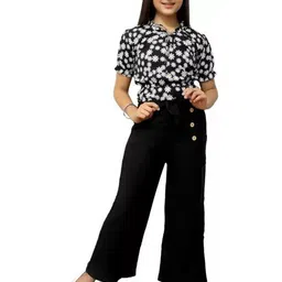 BAESD Girls Printed Top with Trousers-picture-55