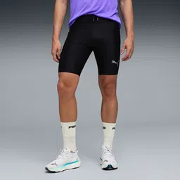 puma Solid Men Black Tights image 1