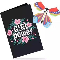gift my passion Butterfly Surprise Greeting Card Women's Day Greeting Card-picture-19