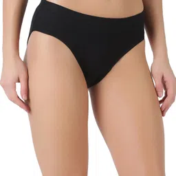 dollar Pack of 5 Lehar Super Combed Cotton Plain Solid Women Hipster Multicolor Panty image 5