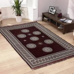 royal décor 121.92 cm X 182.88 Polyester Carpet image 3