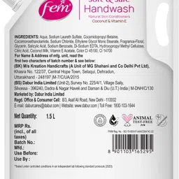 fem Floral Bouquet Soft & Safe Handwash | Goodness of Coconut Milk & Vitamin E Hand Wash image 2