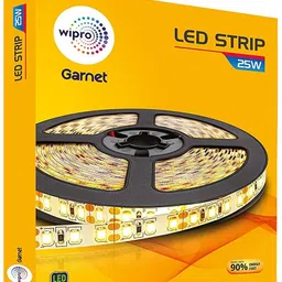wipro 300 LEDs 197.24 inch White Steady Strip Rice Lights image 3