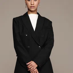 MANGO Double-Breasted Blazer-image-23