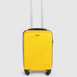 Teakwood Leathers Ladakh 360-Degree Rotation Textured Hard Cabin Size Trolley Bag - 38L-picture-16