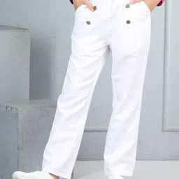 Cutiekins Girls Mid-Rise Regular Fit Slip-On Trousers-image-23