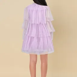 Allen Solly Junior Girls Cotton Fit & Flare Dress image 2