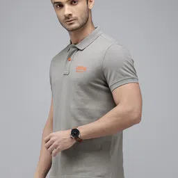 U.S. Polo Assn. Denim Co. Brand Logo Polo Collar Pure Cotton Slim Fit T-shirt image 4