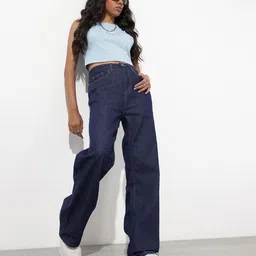 The Roadster Life Co. Women Straight Fit Stretchable Jeans image 5