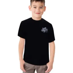 Gini & Jony Kids Black Printed T-Shirt-picture-35