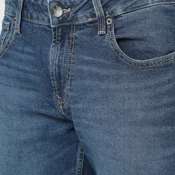 SPYKAR Men Kano Slim Fit Light Fade Stretchable Jeans image 4