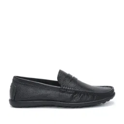 Zoom Shoes Men's Black Casual Loafers-image-93