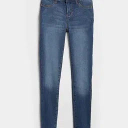 GAP Girls Blue Skinny Fit Solid Jeans-image-53