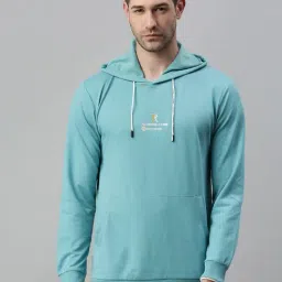 showoffff SHOWOFF Blue Cotton Slim Fit Solid Sweatshirt-picture-18