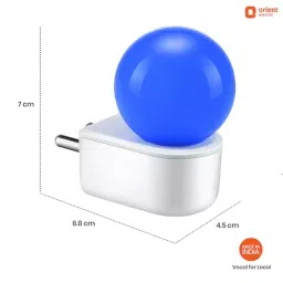 Orient 0.5 W Deco Plug N Play Led Bulb Blue image 4