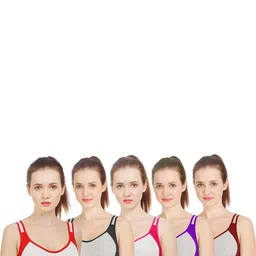 Samvar Multi Cotton Non-Wired Non Padded Minimizer Bra image 2